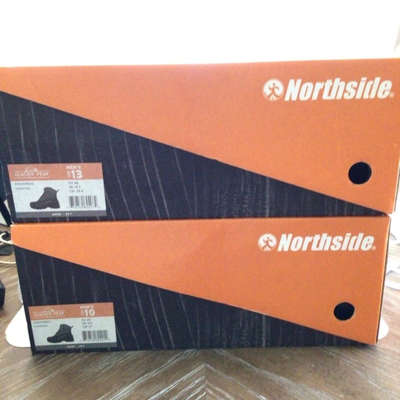 Northside Glacier Peak Mens Charcoal Gray Weather Boot Choose Size main image 4